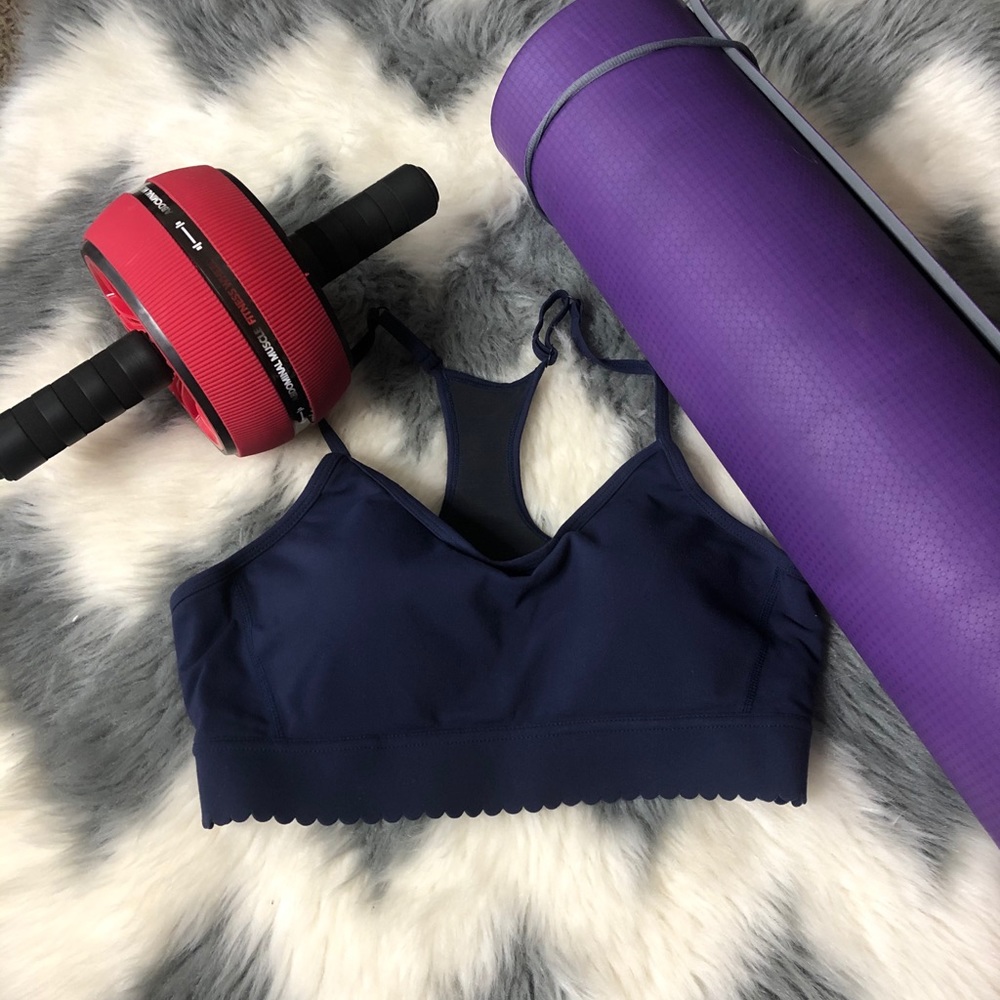 New Balance Dark Blue Sports Bra.